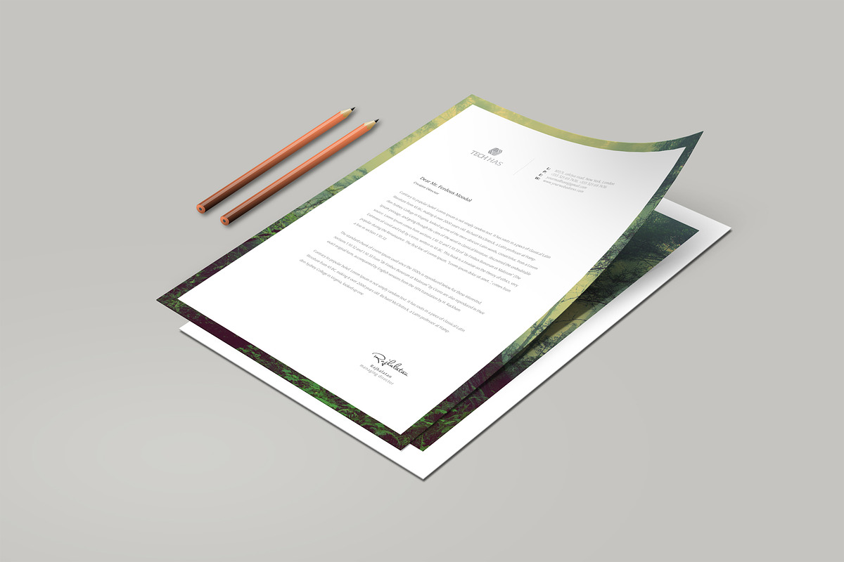 Letterhead, a Stationery Template by ZAAS (Photo 6 of 9)