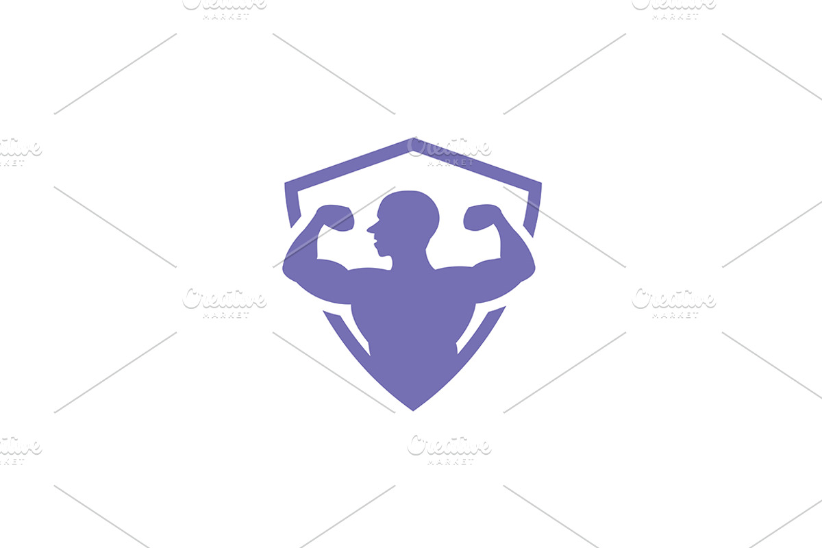 20 Logo Fitness Gym Templates Bundle, a Branding & Logo Template by Friendesigns (Photo 13 of 21)