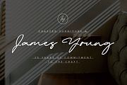 Journal Script | A Signature Font, a Handwritten Font by Hustle Supply Co. (Thumbnail 3 of 7)