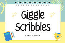Giggle Scribbles - Playful Font