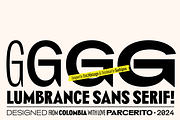 Lumbrance Sans, a Font by Sudtipos (Thumbnail 1 of 7)