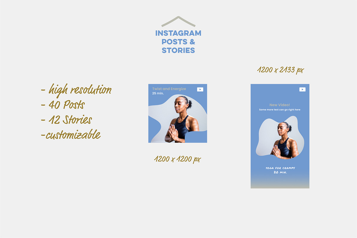 The Yoga Expansion Pack, a Social Media Template by pkahraman (Photo 3 of 23)