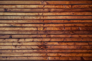 Wood wall