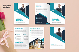 Bussiness bifold-brochure, a Brochure Template by Limino™ Studio