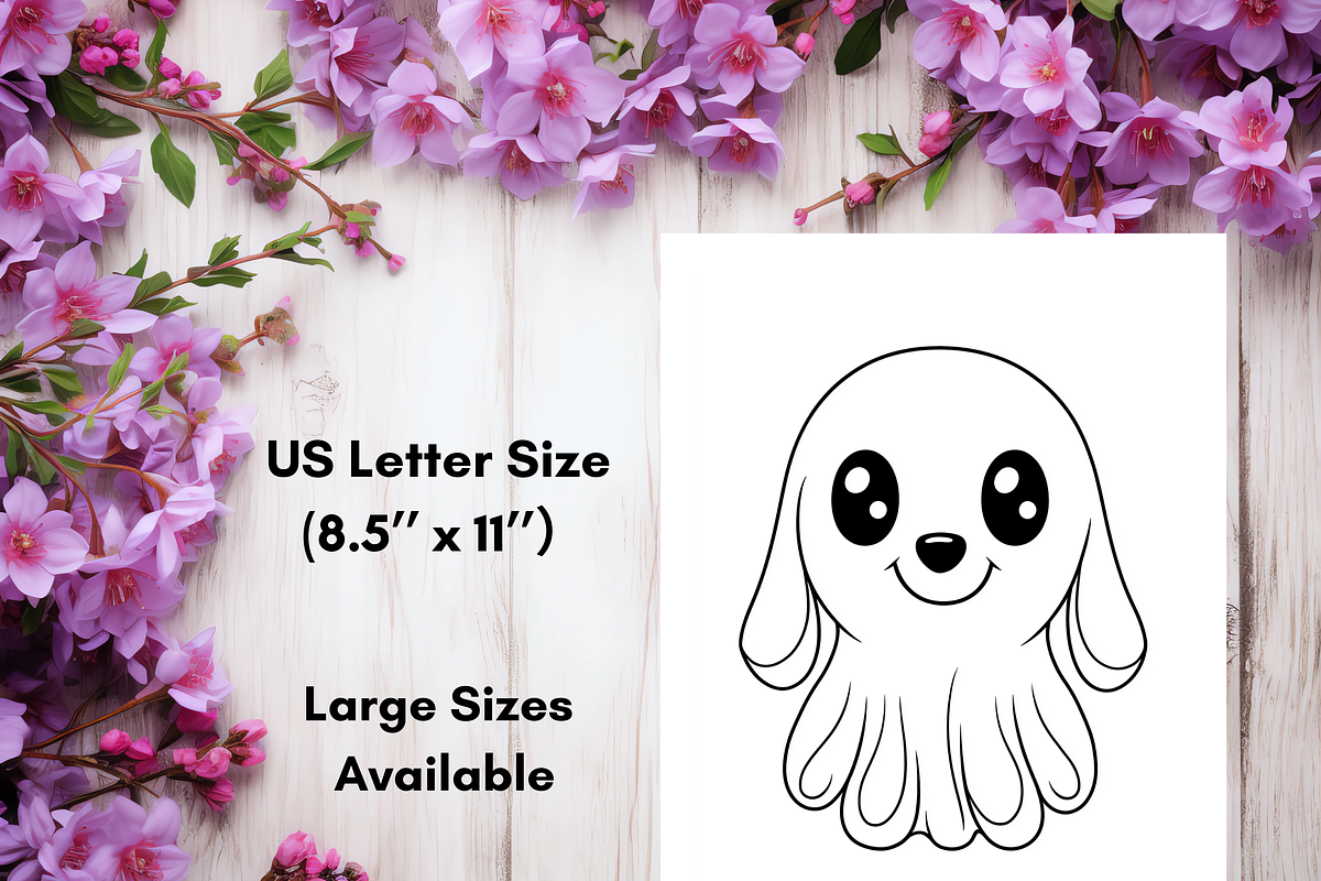 Cute Baby Animal Coloring Books, an Animal Illustration by LA Design (Photo 6 of 10)
