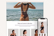 Shining - Swimsuits Shopify Theme, a Shopify Template by InspiredTheme (Thumbnail 1 of 9)