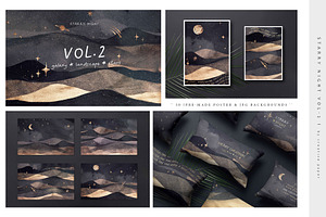 Galaxy & Landscape Modern Bundle