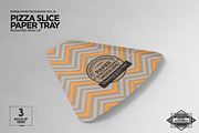 Pizza Slice Tray Packaging Mockup, a Packaging Mockup by INCDesign (Thumbnail 5 of 7)