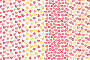 Set of 8 Valentine's Day patterns, a Pattern Graphic by Alenarozova (Thumbnail 2 of 3)