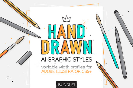 Styles and Brushes BUNDLE!, a Brush Add-On by Side Project