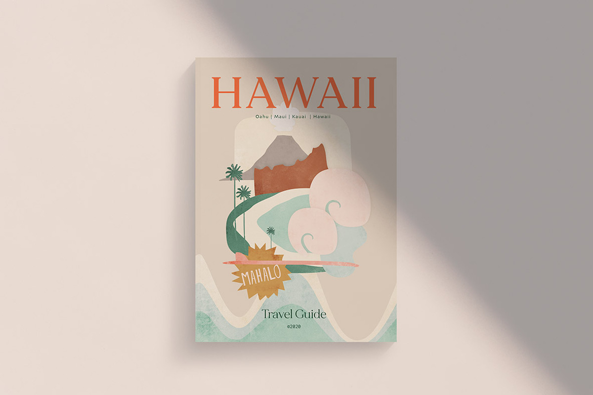 Spirit of Mauna Loa  Abstract Shapes, an Illustration by All This Concept (Photo 2 of 14)