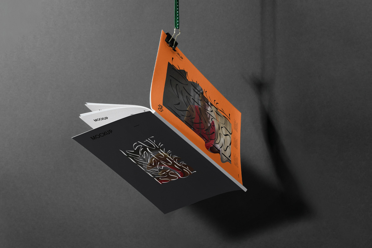 Magazine, a Merchandise Mockup by wavebreak (Photo 3 of 6)