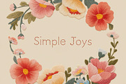 Stitchy Handcrafted Decorative Font, a Handwritten Font by Graphic Spirit (Thumbnail 5 of 11)