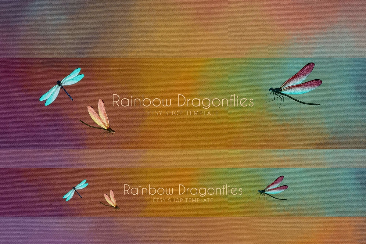 Rainbow Etsy Shop Template, a Websites & App Template by Kandace Lalo Designs (Photo 2 of 3)