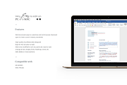 Creative Modern Resume Template, a Resume Template by GraphicFlava (Thumbnail 7 of 8)
