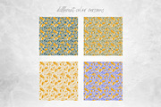 FLORAL SEAMLESS PATTERN, a Pattern Graphic by MartinShop (Thumbnail 9 of 10)
