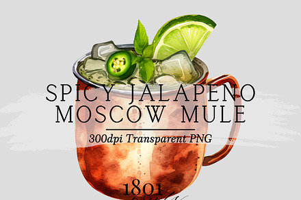 Spicy Jalepeno Moscow Mule