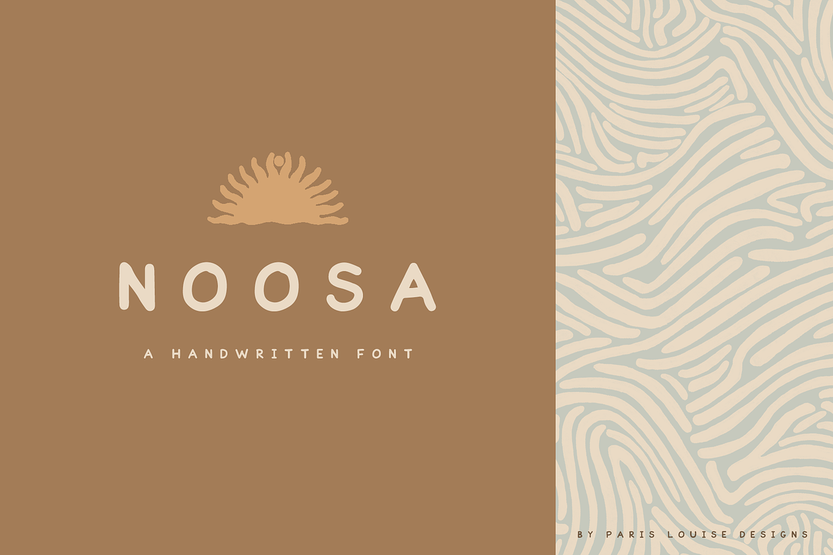 NOOSA - Handwritten Sans Serif, a Font by Paris Louise Designs (Photo 1 of 4)