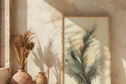 Boho Feather Wall Art, a Decorative Illustration by Redmixx Design (Thumbnail 3 of 3)