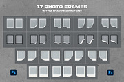 Polaroid Torn Photo Frames, a Product Mockup by Andrew Skoch Design (Thumbnail 5 of 6)