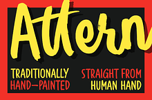 Attern - Script Handwriting Fonts