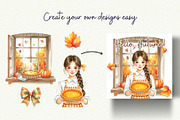 Cozy Fall Baking Clipart, an Object Graphic by Anna Design Studio (Thumbnail 7 of 9)
