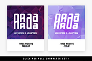 Glorynight Family - 6 fonts, a Sans Serif Font by Typia Nesia (Thumbnail 2 of 7)