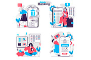 Flat Design Concept Illustrations, a Finance Illustration by alexdndz (Thumbnail 20 of 42)