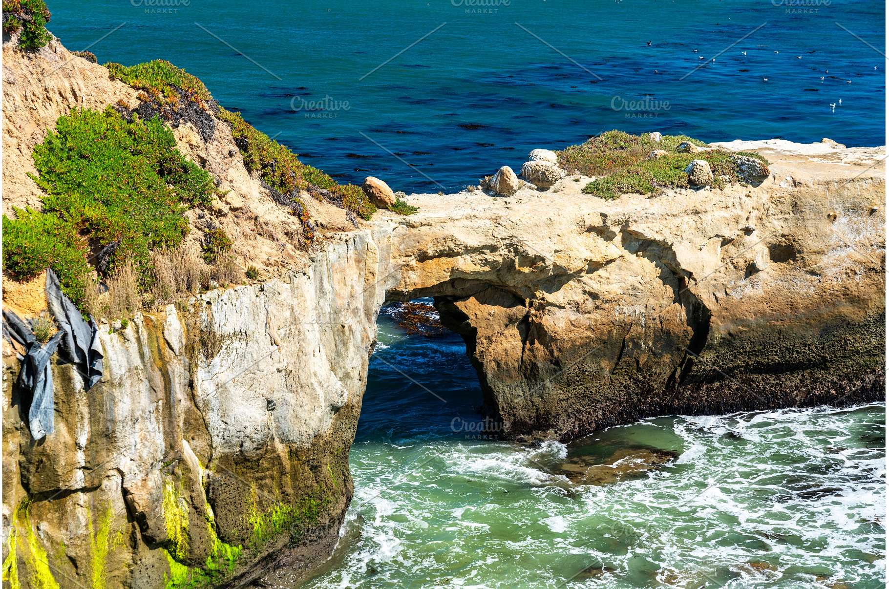 Arch in the sea at the seaside in, a Nature Photo by Leonid Andronov