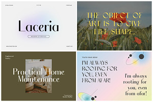 Authentic Modern Font Bundle