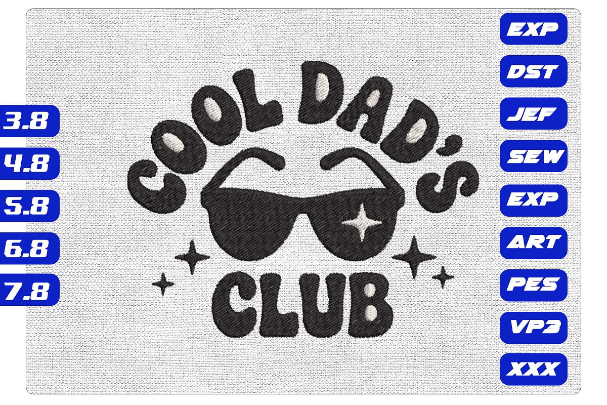 Cool Dads Club Retro Sunglasses File, an Illustration by Purpose Ekbal (Photo 1 of 3)