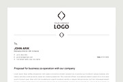 Minimal Letterhead, a Stationery Template by ARP Creation (Thumbnail 5 of 5)