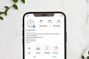 Instagram Story Highlight Icons Yoga, a Social Media Template by Irene Florentina Design (Thumbnail 4 of 4)