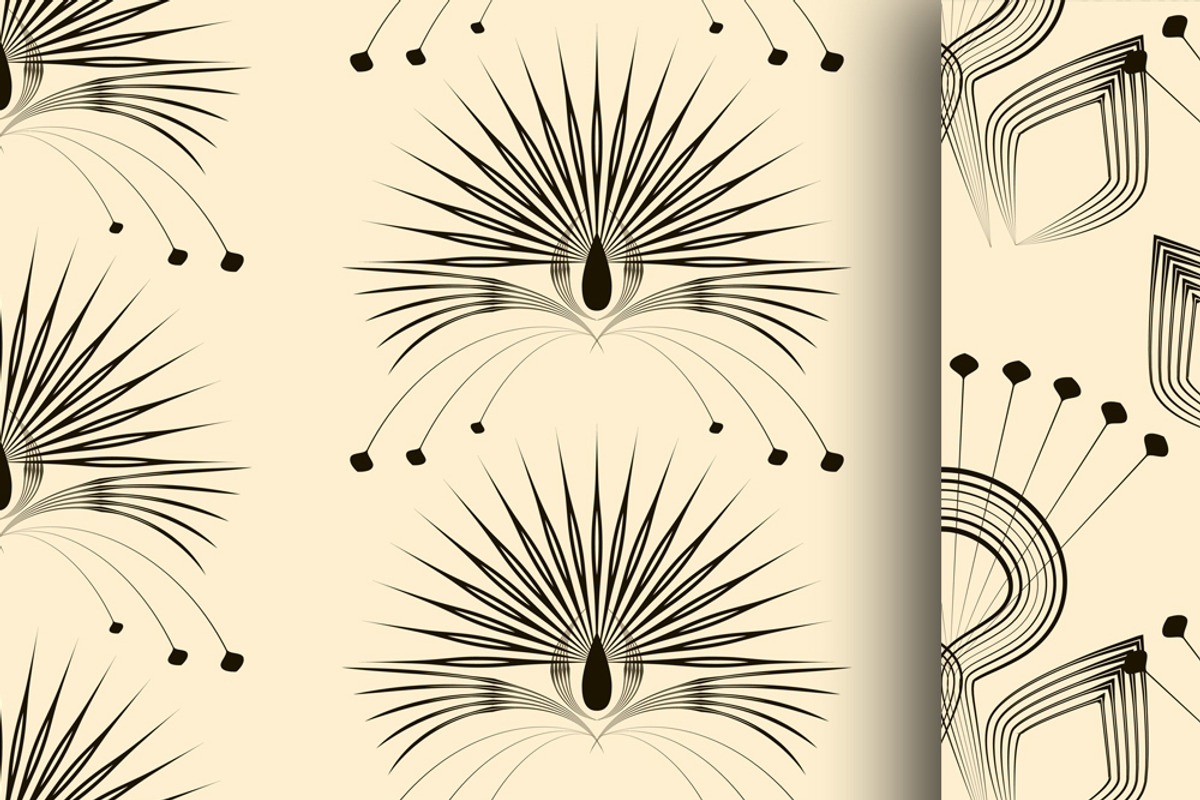 Patterns modern backgrounds Art Deco, a Pattern Graphic by Futurel (Photo 2 of 5)