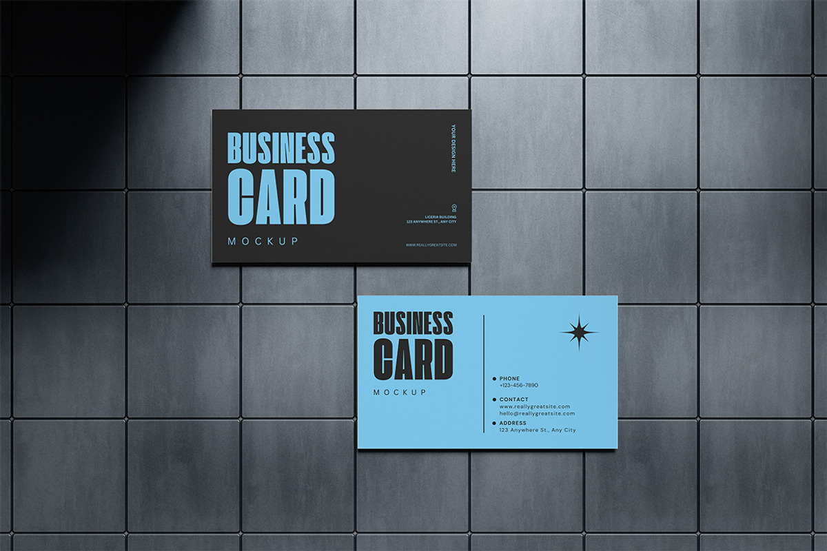 Business Card Mockup, a Merchandise Mockup by xavier_studio (Photo 2 of 5)