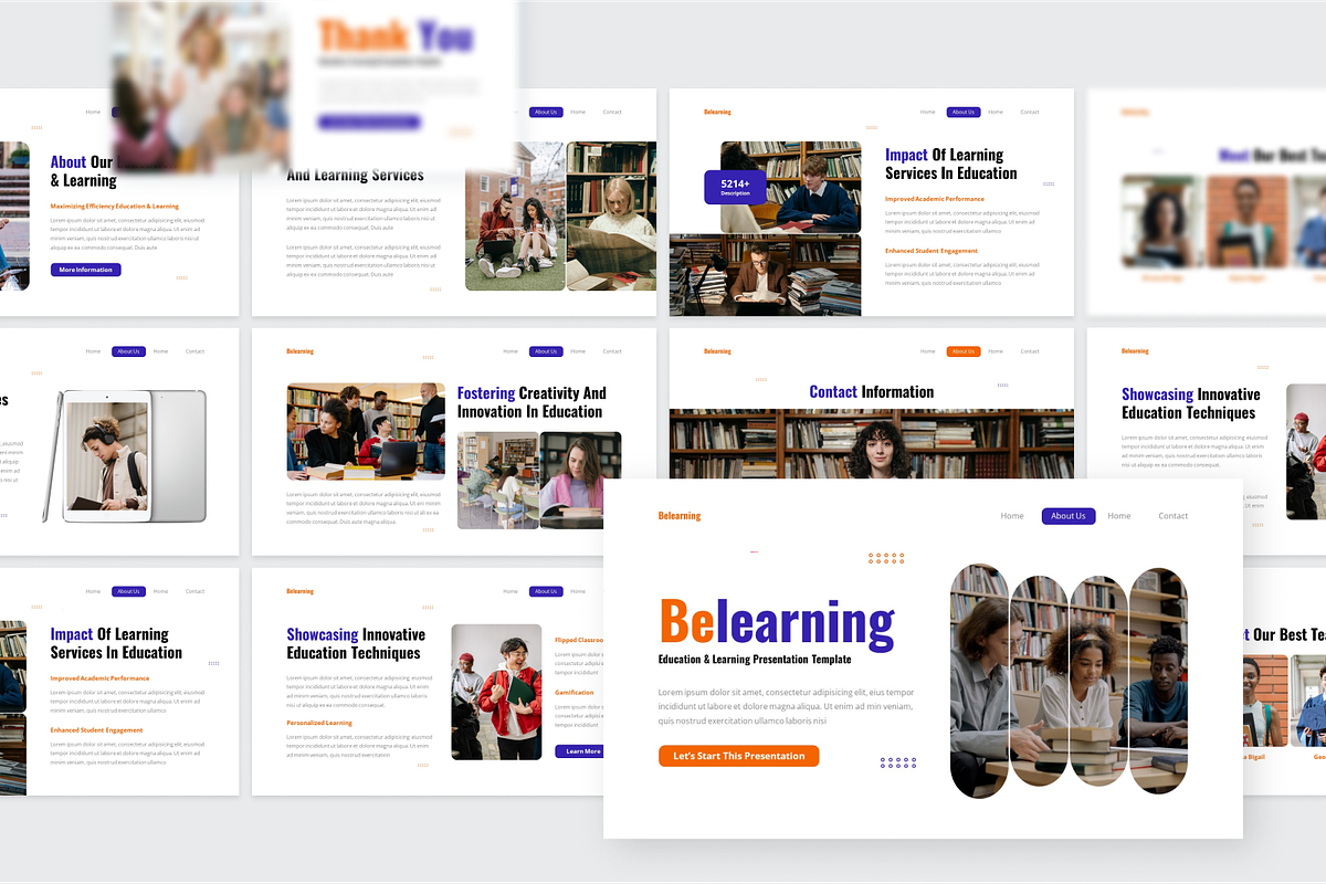 Education & Learning Keynote, a Presentation Template by SquidPixey (Photo 4 of 6)