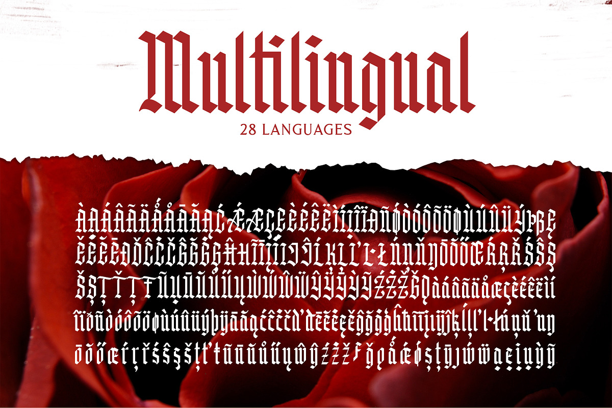 Knight Anomaly, a Blackletter Font by Arterfak Project (Photo 7 of 11)