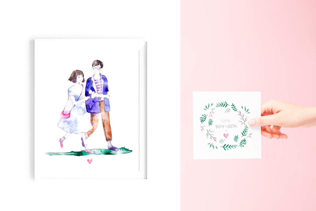 Love Collection, a Decorative Illustration by Knysh Ksenya (Photo 12 of 20)