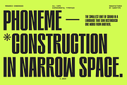 Monarco Condensed, a Sans Serif Font by A.Budianto (Thumbnail 2 of 9)