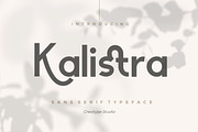 Kalistra Sans Serif Typeface, a Sans Serif Font by Creatype Studio (Thumbnail 1 of 9)