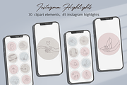 Instagram Highlights Illustrations, a Decorative Illustration by Irena Art (Thumbnail 1 of 8)