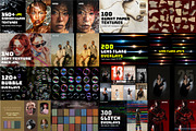 Mega Overlays Bundle, PNG/JPG bundle, a Texture Graphic by Chipshpow Graphics (Thumbnail 4 of 8)