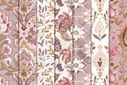 Boho Mystic Indian Elephant Patterns, a Pattern Graphic by Maishop (Thumbnail 2 of 3)