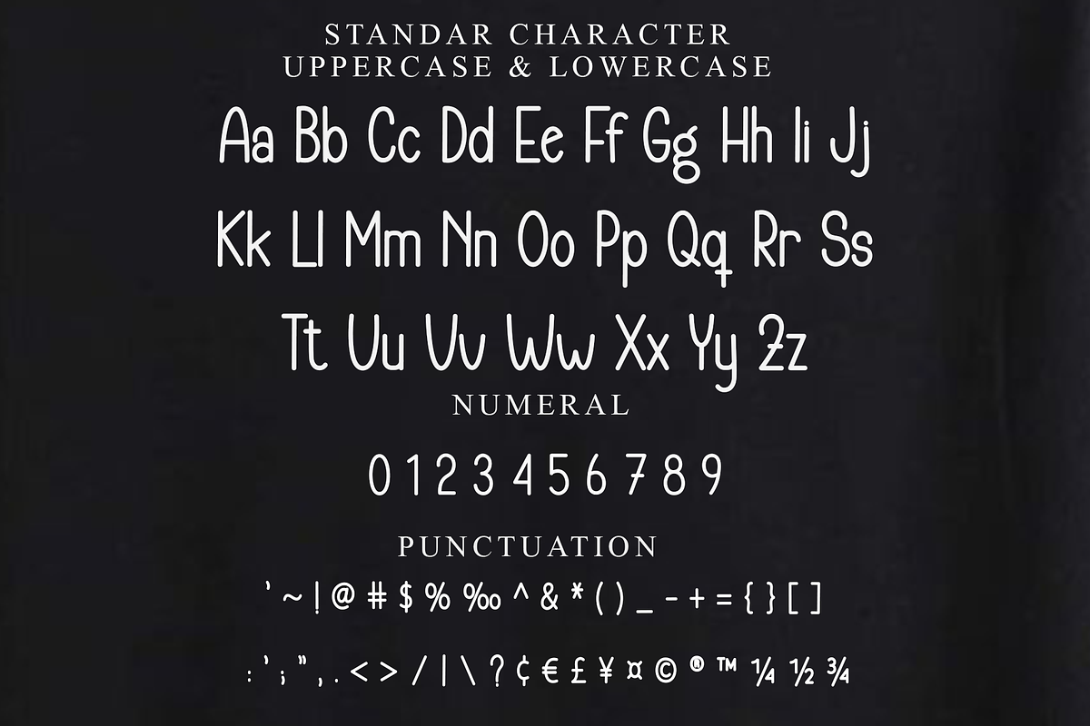Coffee Chocolate, a Sans Serif Font by InermediaSTUDIO (Photo 8 of 8)