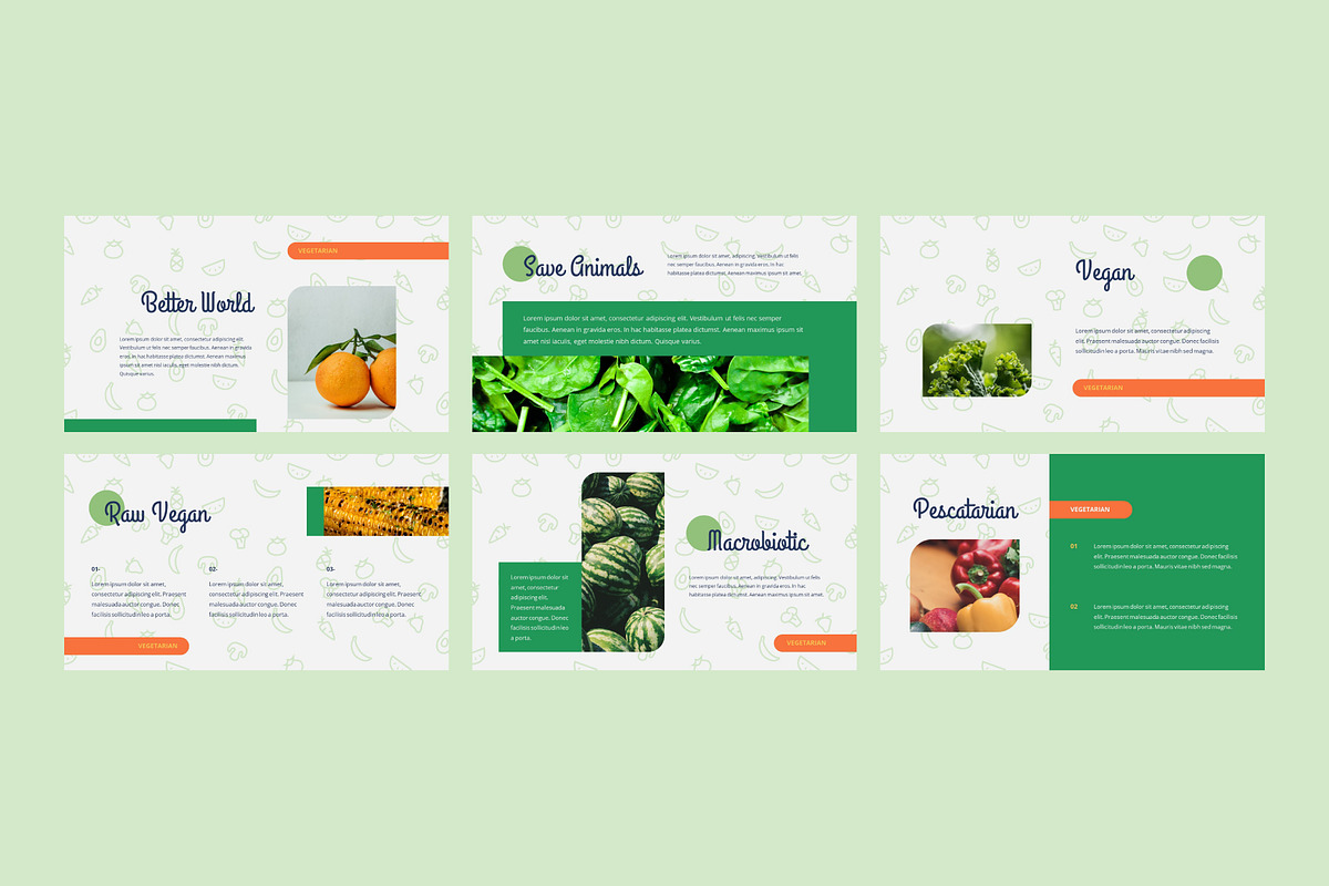 VEGTA - Vegetarian Presentation, a Presentation Template by Dankudraw (Photo 3 of 6)