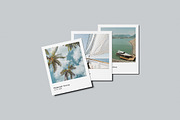 Polaroid Photo Mockup, an Advertising Mockup by Gatamotion (Thumbnail 2 of 5)