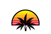 Desert Sunset Landscape Bundle, an Illustration by yasushie (Thumbnail 30 of 31)