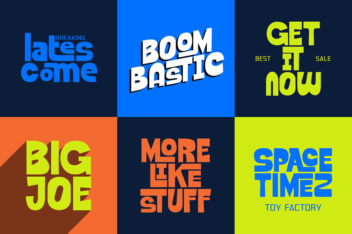 Shake Mouth Typeface, a Sans Serif Font by alit design (Photo 4 of 15)