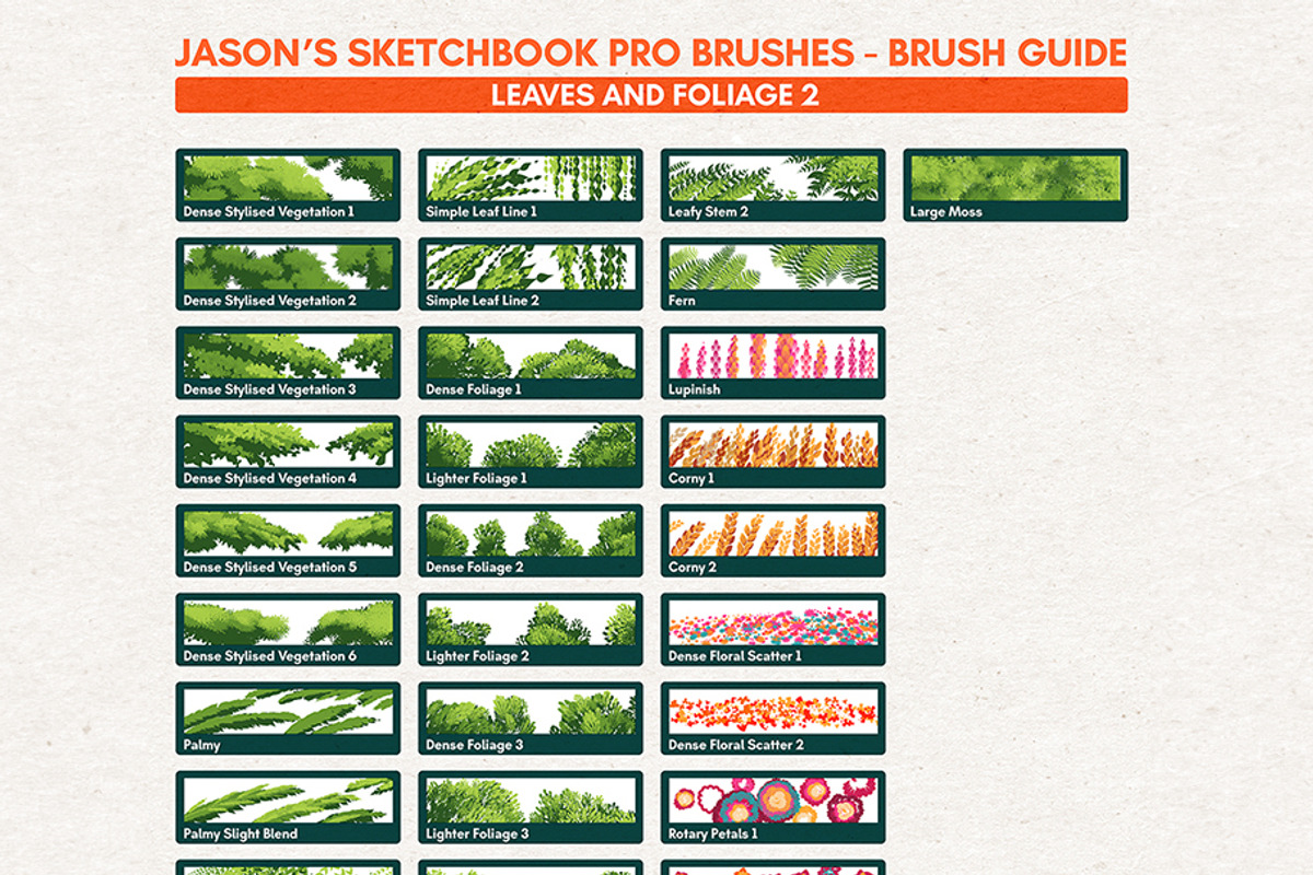 Jason's Sketchbook Pro MEGA SET, a Brush Add-On by Jasons Brushes (Photo 13 of 16)