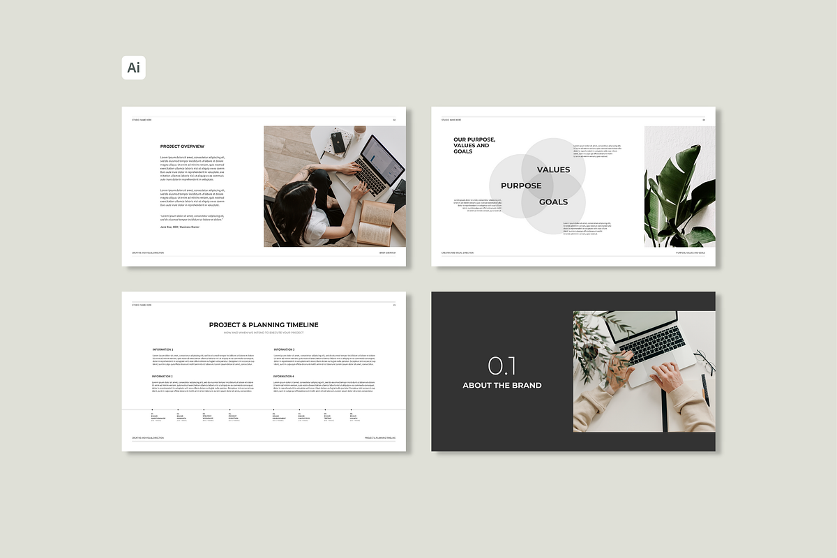 Creative Direction Template, a Templates & Theme by Swyn.Studio (Photo 4 of 6)